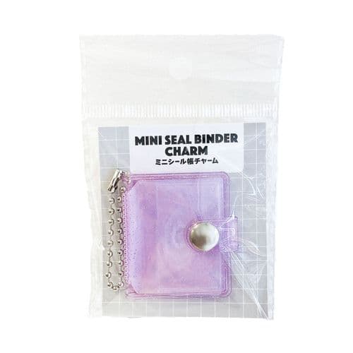 World Craft - Mini Book Charm - Purple