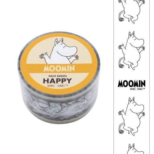 World Craft - Moomin - Clear Tape - Happy