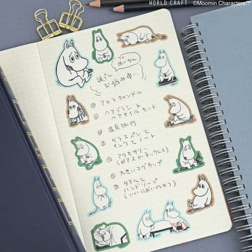 World Craft - PET Flake Stickers - Thinking