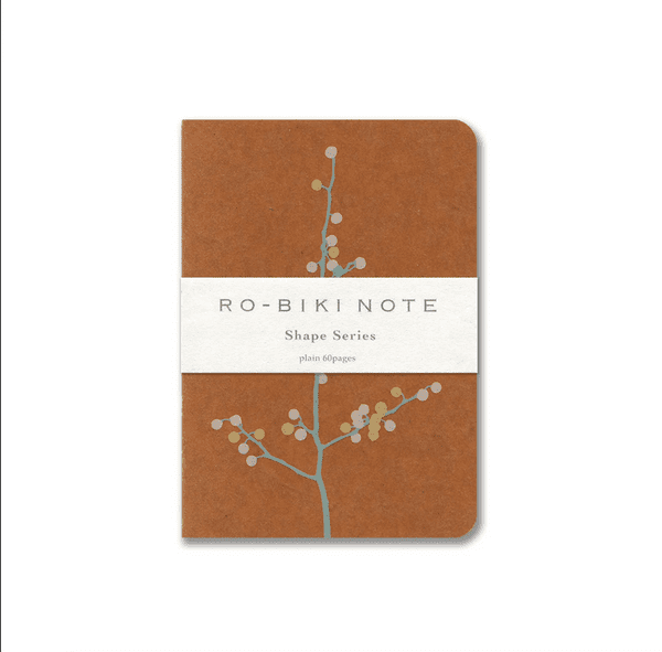 Yamamoto Paper - Ro-Biki-Note - 5mm Dot - Branch Flowers