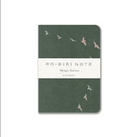 Yamamoto Paper - Ro-Biki-Note - 5mm Dot - Flying Birds