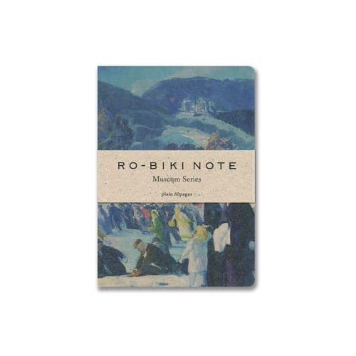 Yamamoto Paper - Ro-Biki-Note - 5mm Dot - Love of Winter by George Bellows