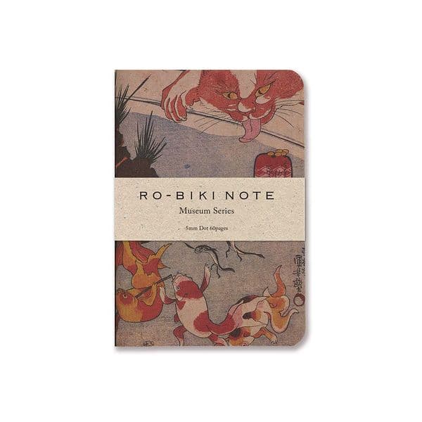 Yamamoto Paper - Ro-Biki-Note - 5mm Dot - Museum Series - Kingyo