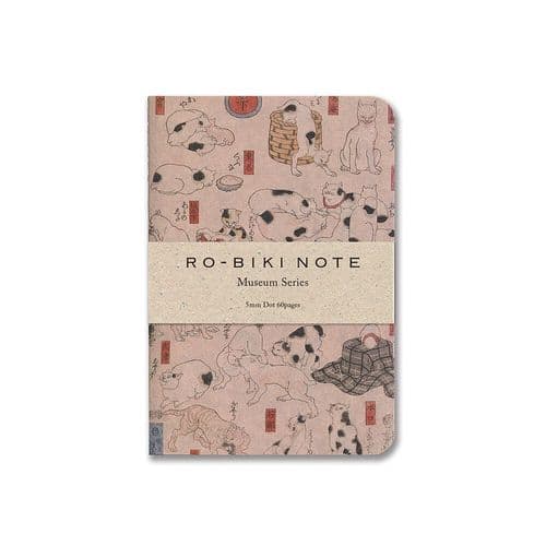 Yamamoto Paper - Ro-Biki-Note - 5mm Dot - Museum Series - Myokaiou