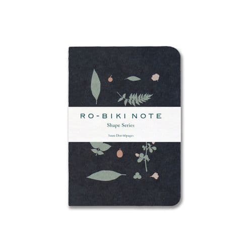 Yamamoto Paper - Ro-Biki-Note - 5mm Dot - Shape Series - Wild Plants