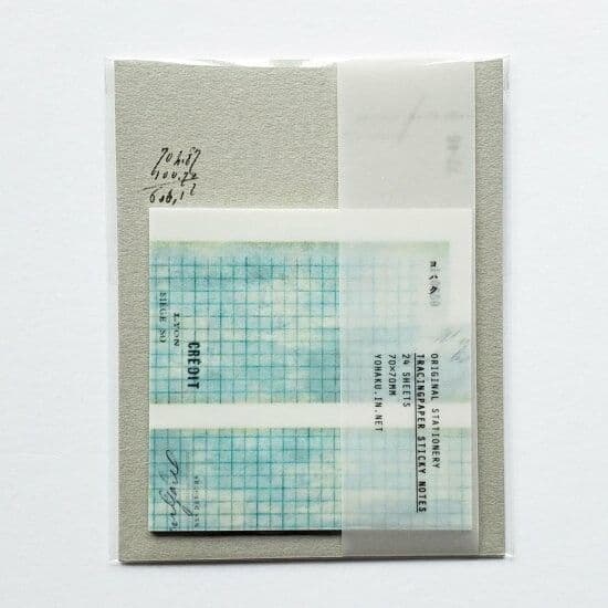 Yohaku - Tracing Sticky Notes - Hougan 093