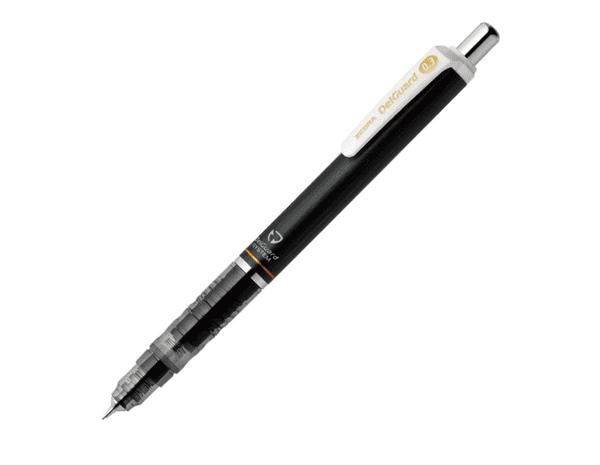 Zebra - DelGuard 0.3mm - Mechanical Pencil - Black