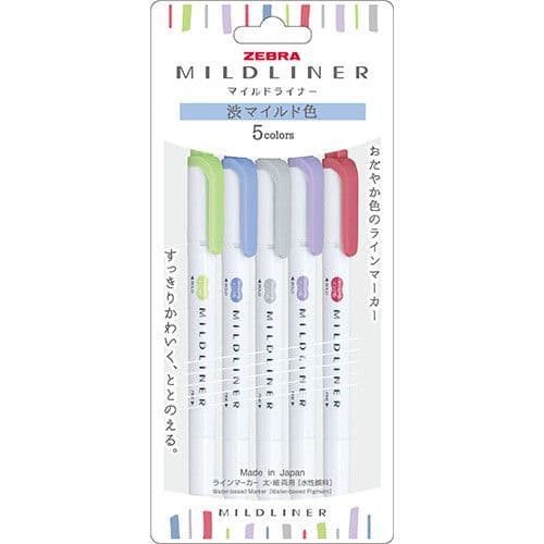 Zebra Pens - Mildliners Set - Cool & Refined