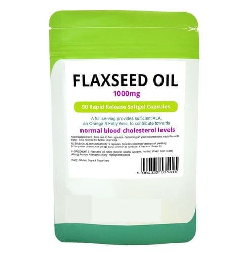 Flaxseed Oil 1000mg