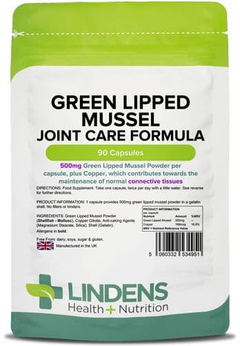 Green Lipped Mussel 500mg