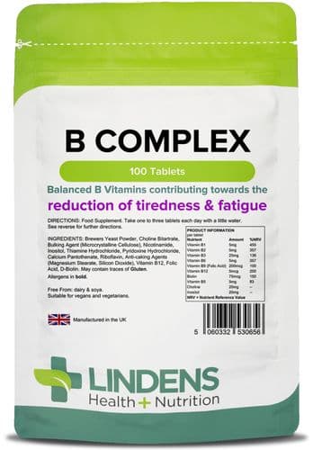 Vitamin B Complex (all nine B vitamins)