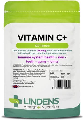 Vitamin C 1000mg, time release formula