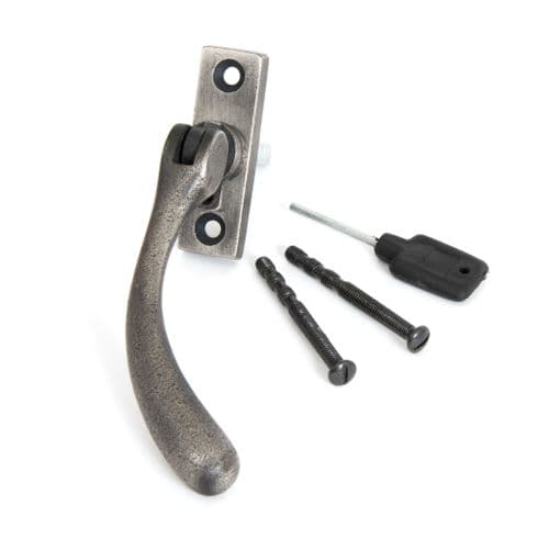 From The Anvil 33334 Antique Pewter Slim Peardrop Espag - RH