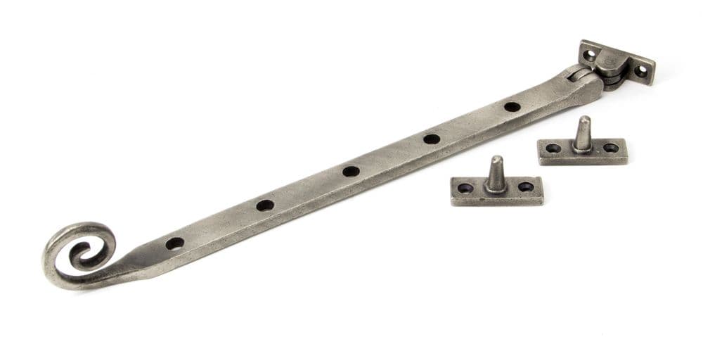 From The Anvil 33454 Antique Pewter 12" Monkeytail Window Stay