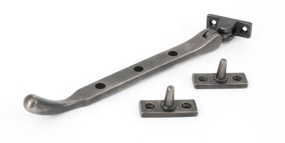 From The Anvil 33746 Antique Pewter 8" Peardrop Window Stay