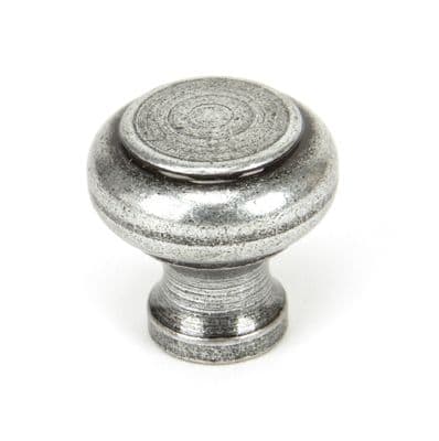 From The Anvil 45149 Pewter Regency Cabinet Knob - Small