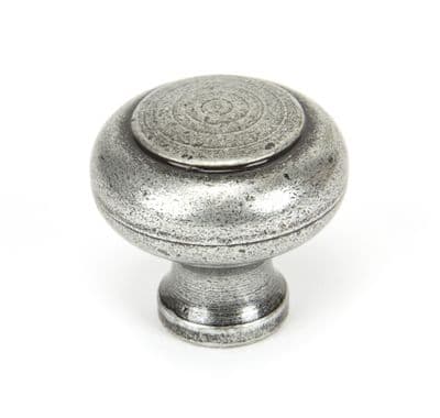 From The Anvil 45150 Pewter Regency Cabinet Knob - Large