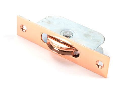 From The Anvil 47074 Polished Bronze Square Ended Sash Pulley 75kg