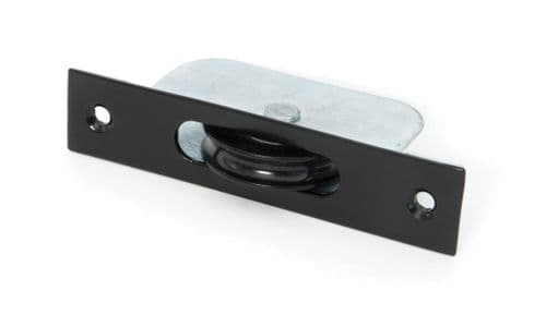 From The Anvil 83637 Black Square Ended Sash Pulley 75kg