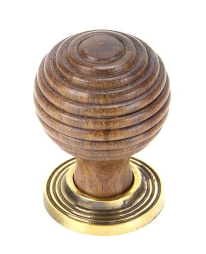 From The Anvil 83875 Rosewood and AB Beehive Cabinet Knob 35mm