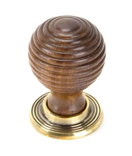 From The Anvil 83876 Rosewood and AB Beehive Cabinet Knob 38mm