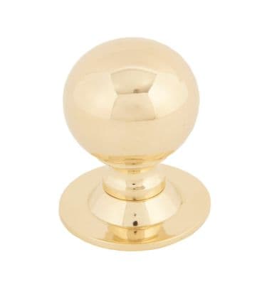 From The Anvil 83887 Polished Brass Ball Cabinet Knob 31mm