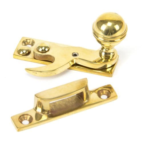 From The Anvil 83889 Polished Brass Prestbury Sash Hook Fastener
