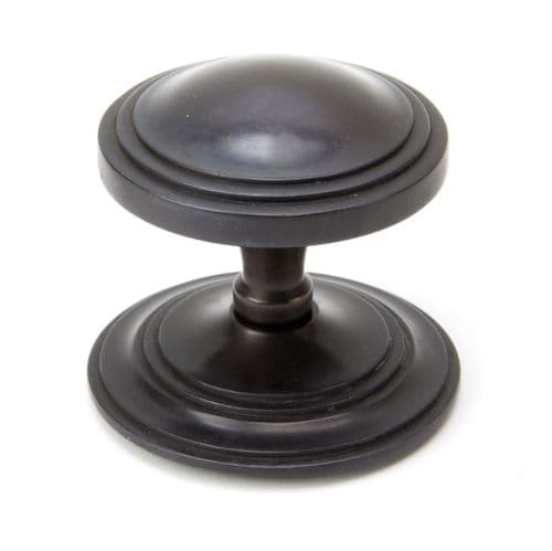 From The Anvil 90072 Aged Bronze Art Deco Centre Door Knob