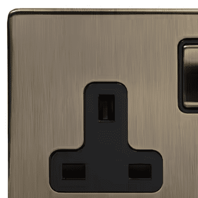 Antique Brass Switches & Sockets