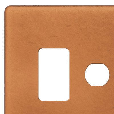 Antique Copper Grid Plates