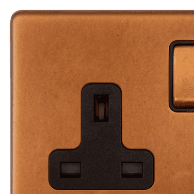 Antique Copper Switches & Sockets