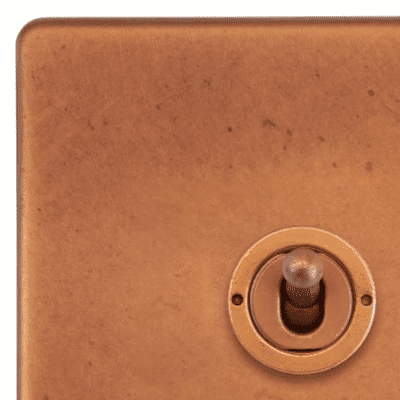 Antique Copper Toggle Switches