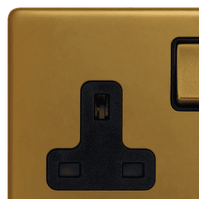 Antique Gold Switches & Sockets