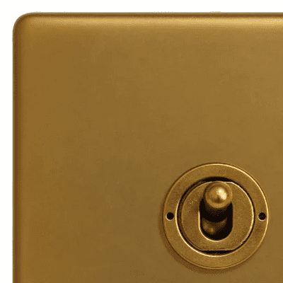 Antique Gold Toggle Switches