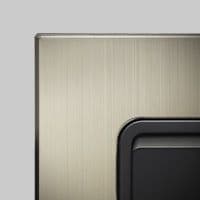 Aura Screwless Brushed Nickel