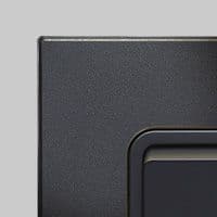 Aura Screwless Matt Black