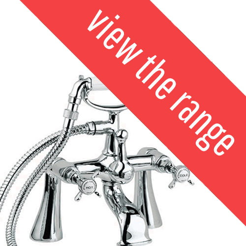 Bath Shower Taps Chrome