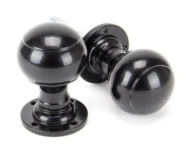 Black Door Knobs