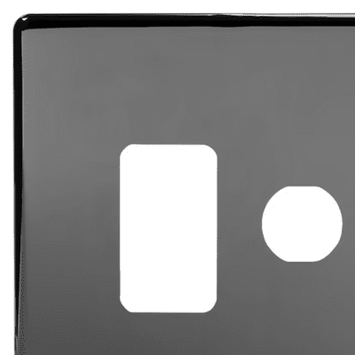 Black Nickel Grid Plates