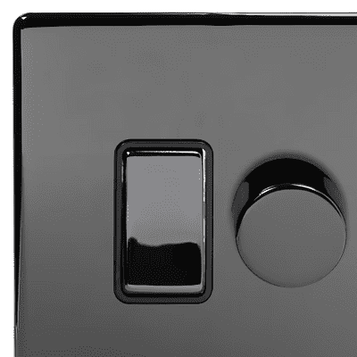 Black Nickel Switch & Dimmer Combinations