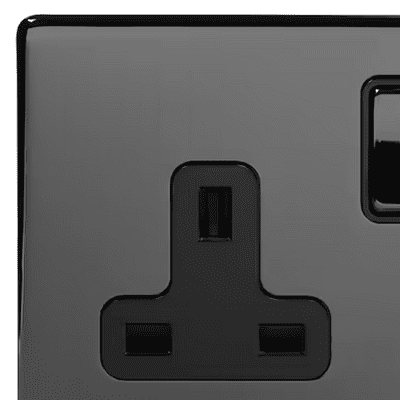 Black Nickel Switches & Sockets