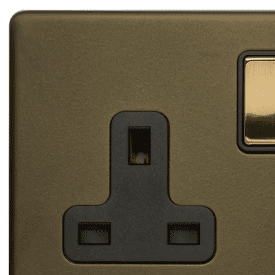 Bronze & Brushed Brass Switches & Sockets