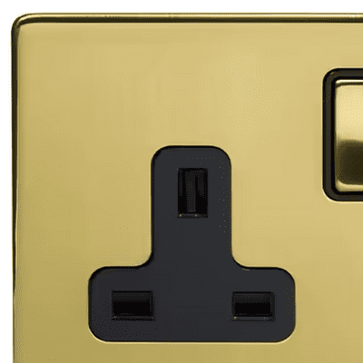 Brushed Brass Switches & Sockets