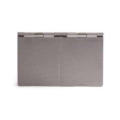 Brushed Chrome Floor Sockets