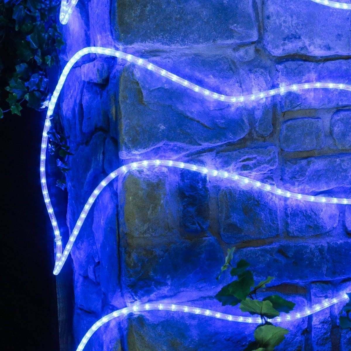 ConnectPro RL001 Cut to Length Outdoor & Indoor LED Rope Light Blue