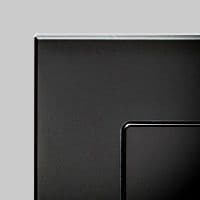 Crystal Black Plain Glass Switches & Sockets