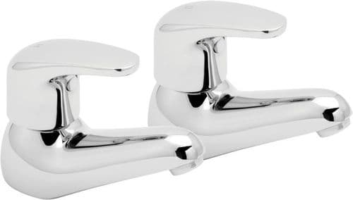 Deva ADORE101 Adore Chrome Lever Basin Taps (pair)