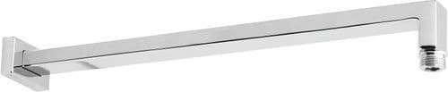 Deva ARMW05 Square Chrome 382mm Wall Mounted Shower Arm
