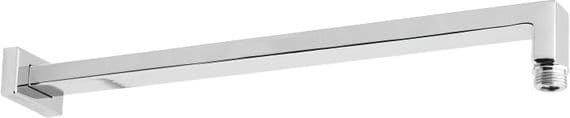 Deva ARMW05 Square Chrome 382mm Wall Mounted Shower Arm