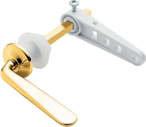 Deva CL01/501 Gold Toilet Cistern Lever Flush Handle